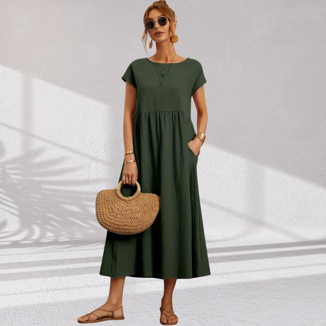 Rivora Ava – Spring Midi Dress